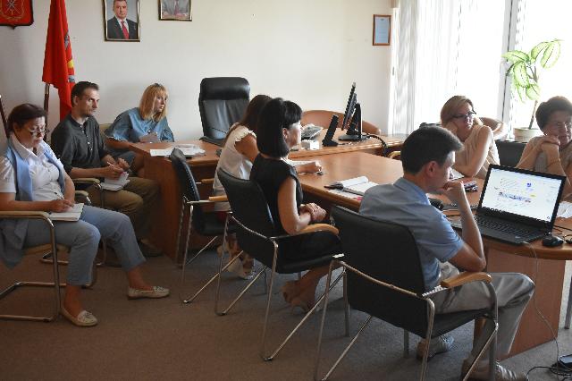 Участие в видеоконференции.