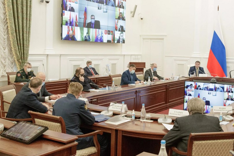 Участие председателя счетной палаты в заседании постоянно действующего координационного совещания по обеспечению правопорядка в регионе