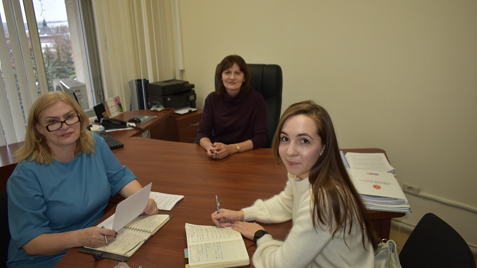 Рабочая встреча с представителями Контрольно-счетной палаты Астраханской области